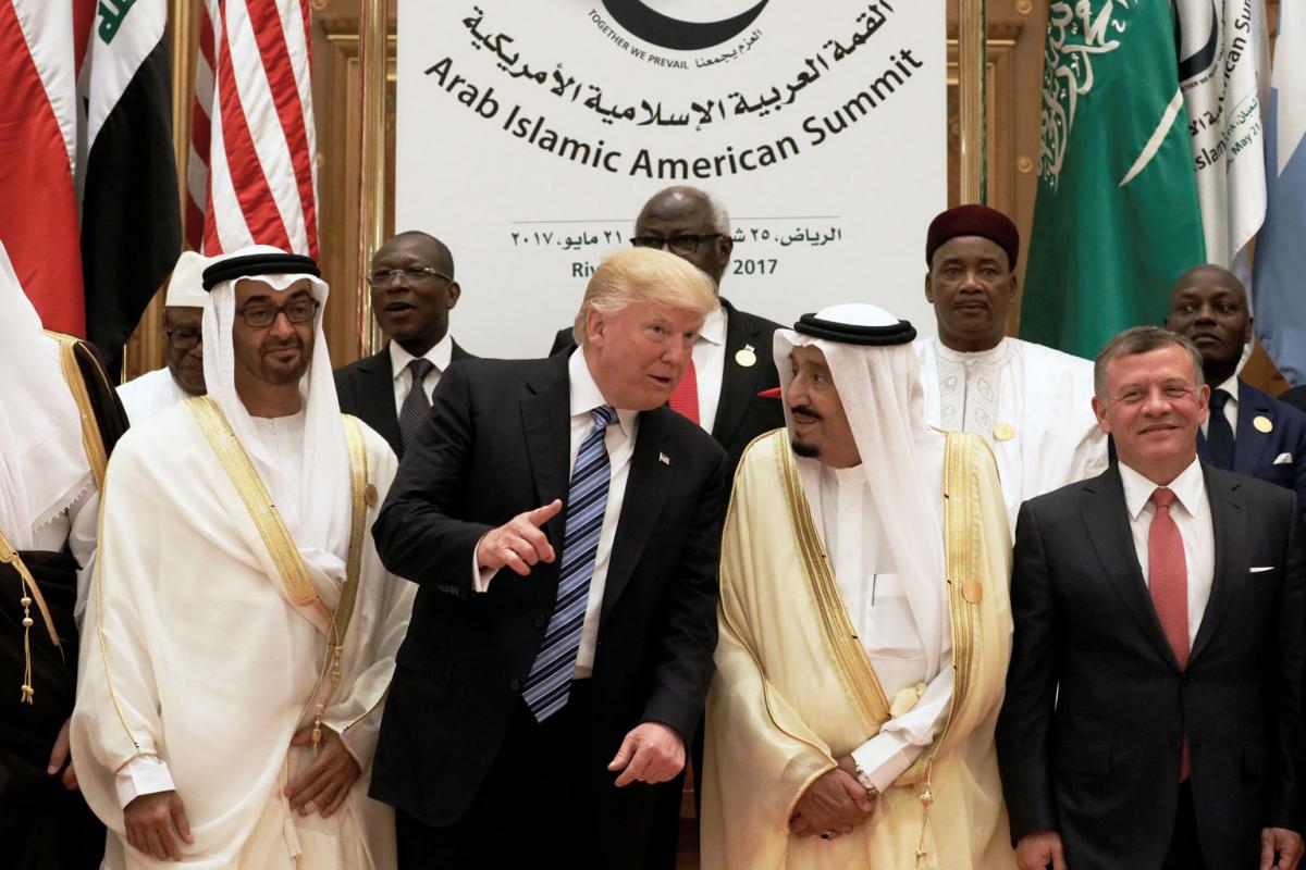 Trump mit Saudis