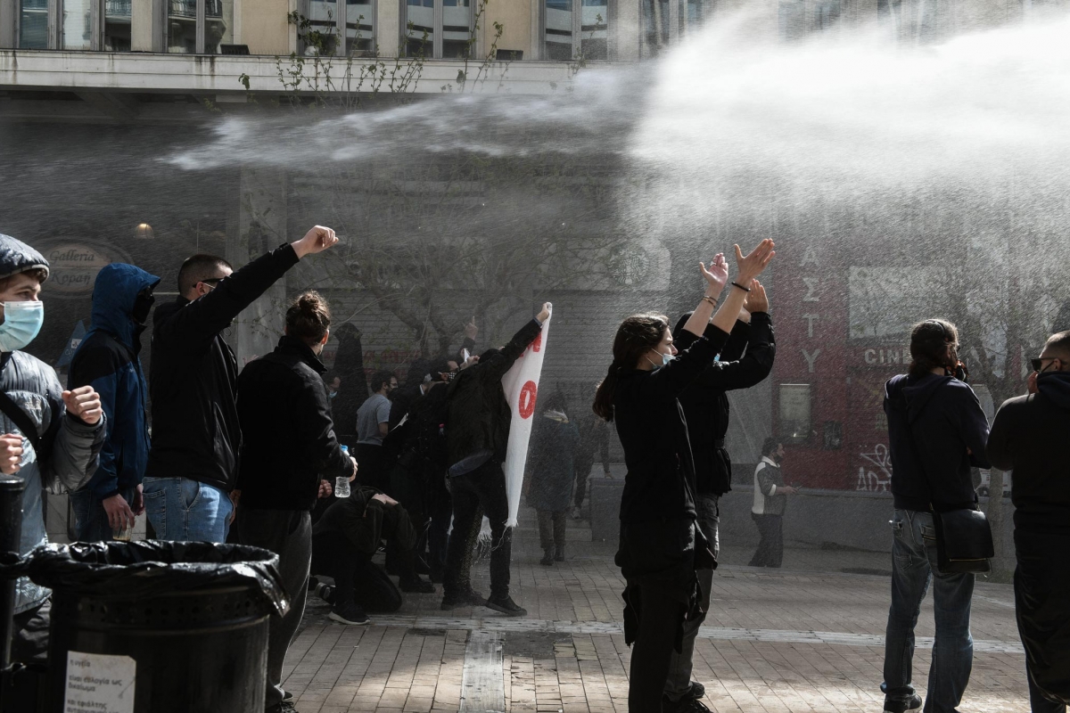 Solidaritätskundgebung für Koufontinas in Athen