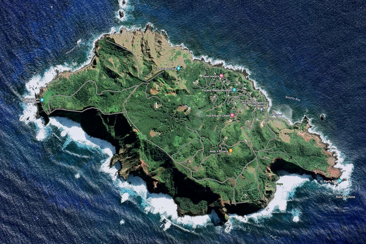 Luftbild Insel