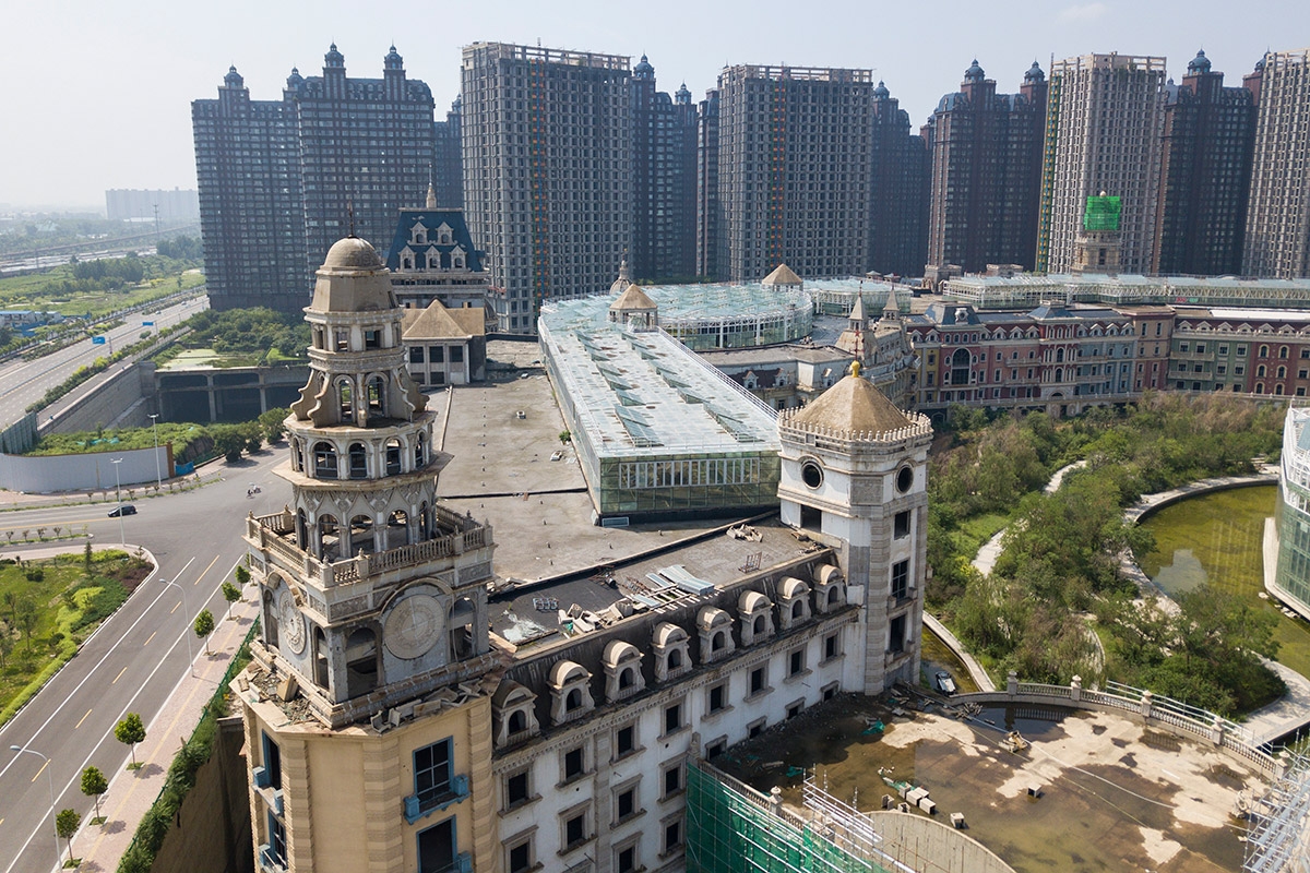 Xiangyun, eine der größten leerstehenden Neubaustädte Chinas