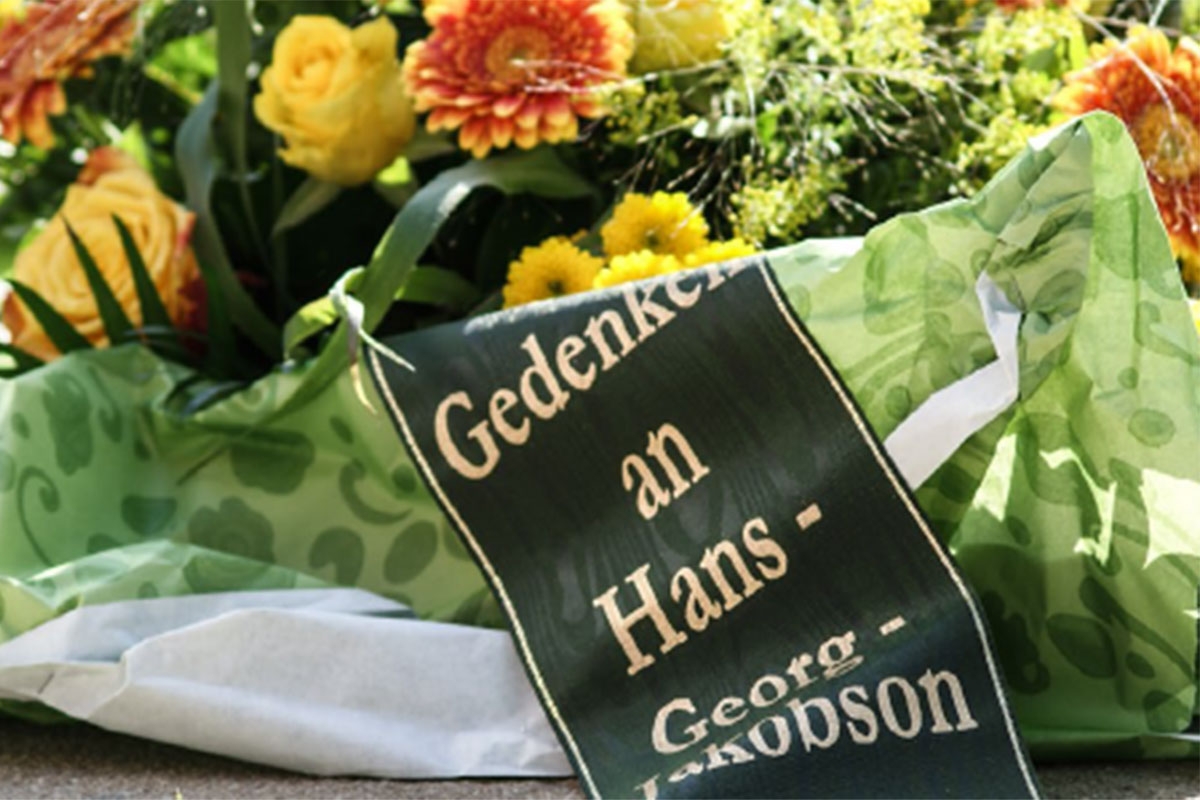 Gedenken an Hans-Georg Jakobson