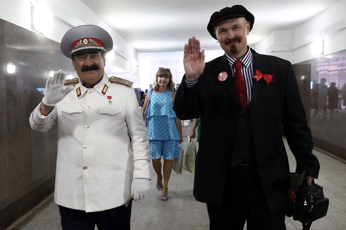 »Stalin« und »Lenin« 2023 in Moskau