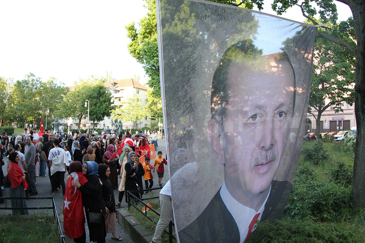 Hierzulande nicht unbeliebt. Im Mai feierten Fans den Wahlerfolg des türkischen Präsidenten Recep Tayyip Erdoğan in Berlin
