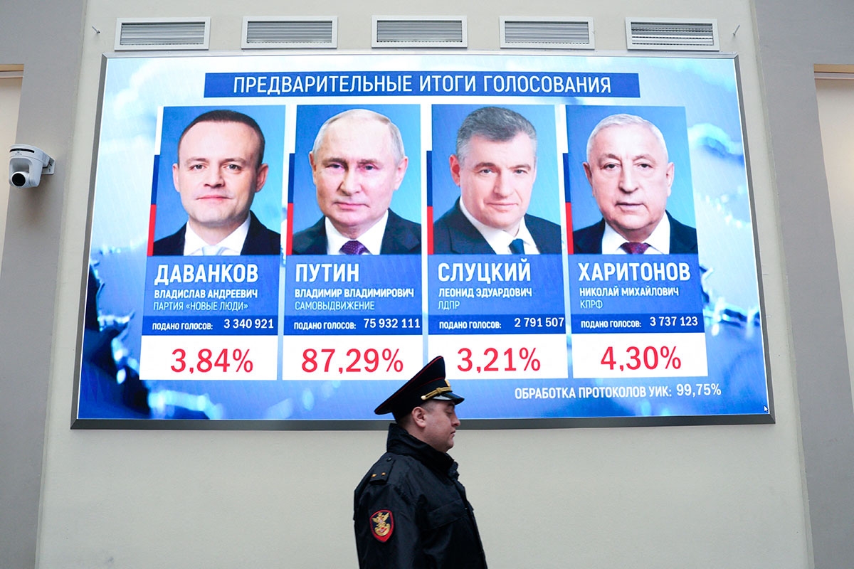 Quartett der Superfarce: Putin und seine Pseudokonkurrenten