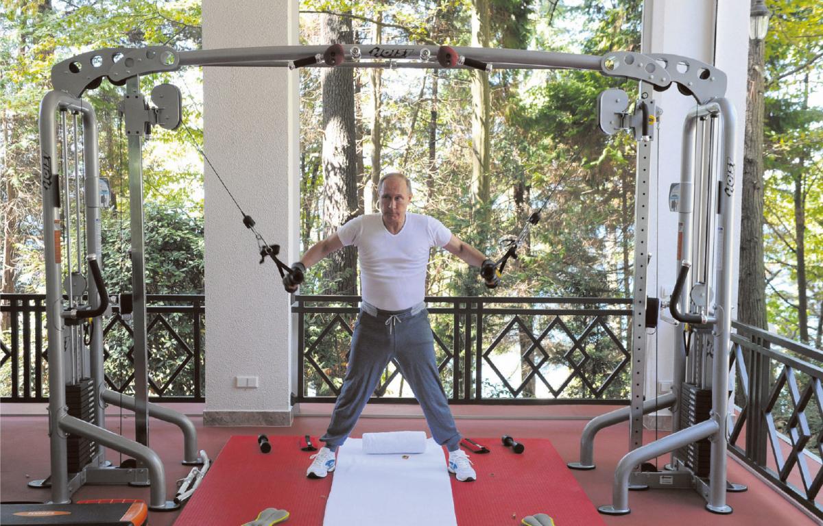 Stärke zeigen, das ist für Wladimir Putin mehr als eine Metapher