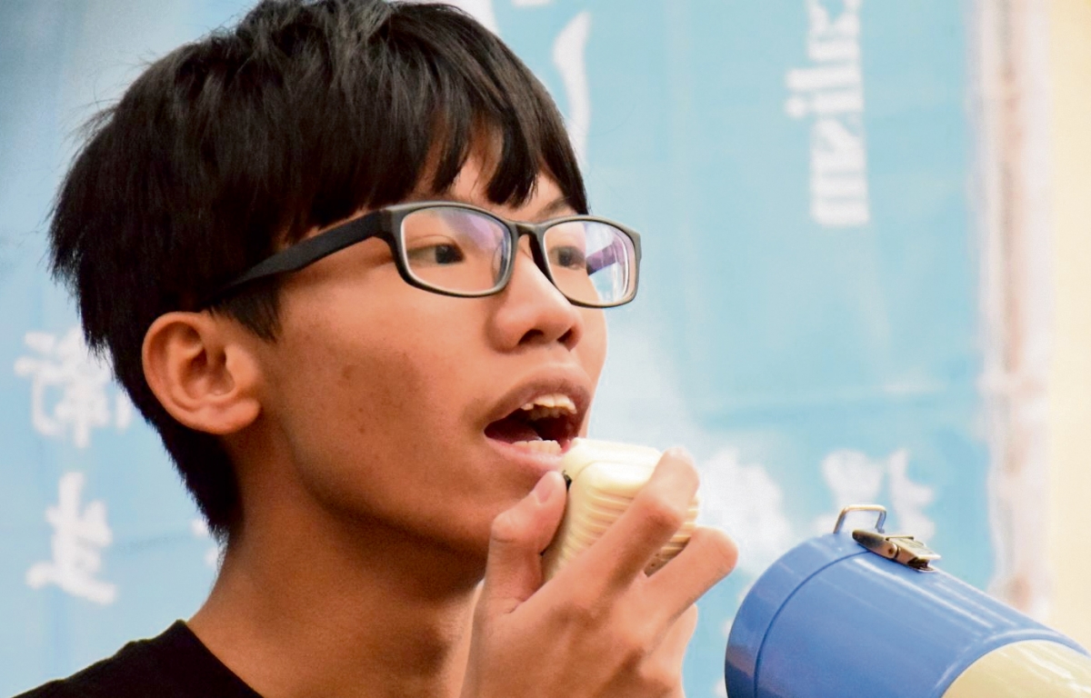  Hongkonger Demokratieaktivist Tony Chung