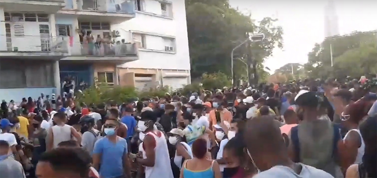 Proteste in Kuba am 11. Juli 2021