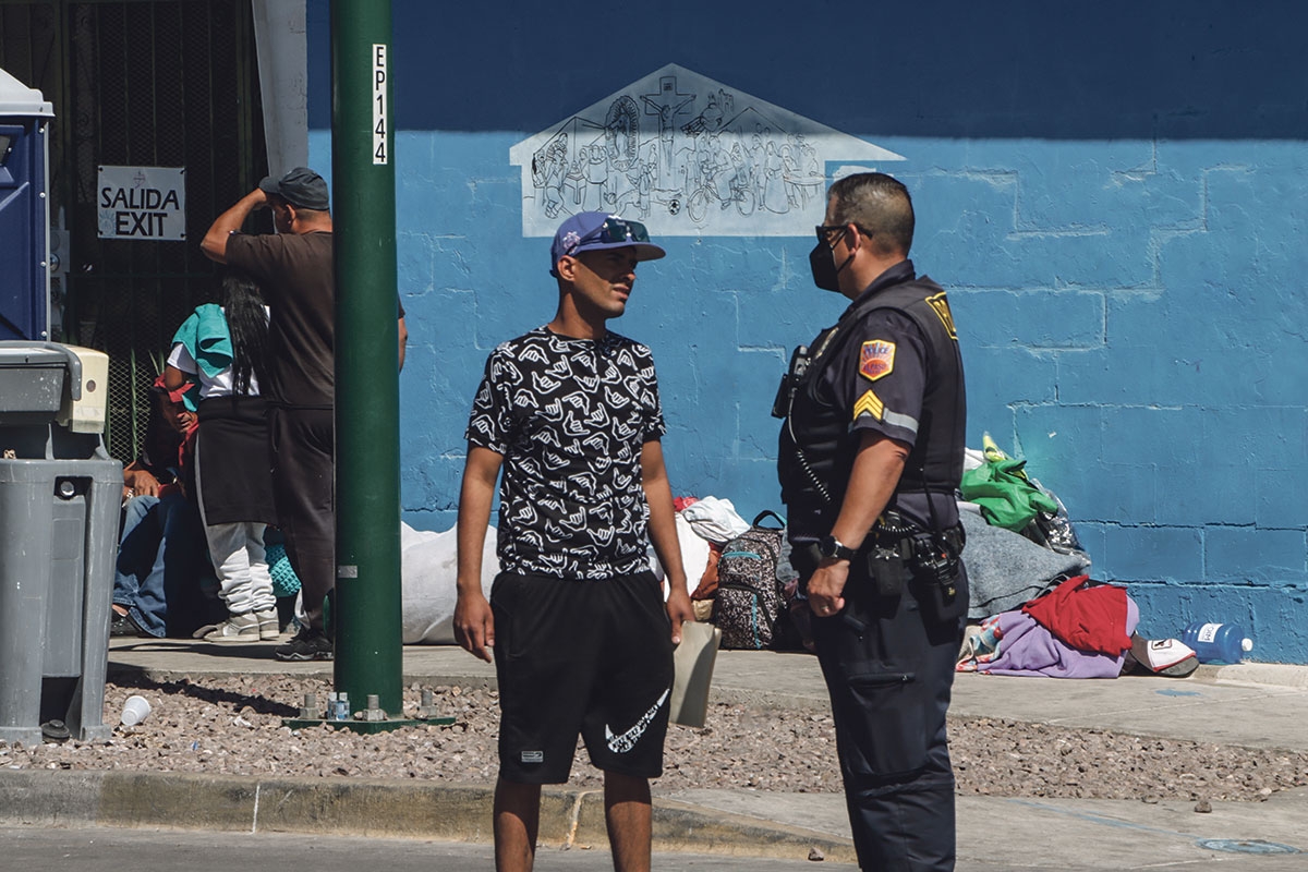 Polizeikontrolle in El Paso
