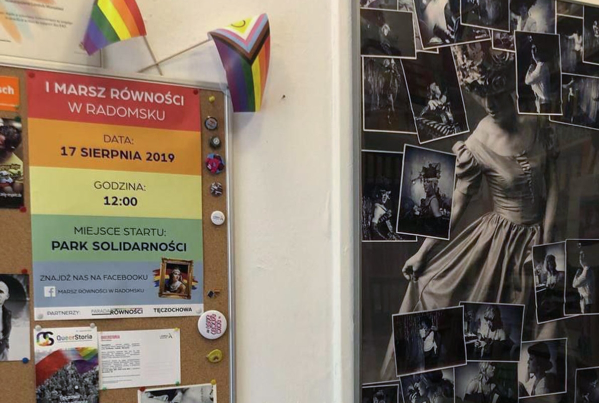 Zu Besuch bei Lambda, der ältesten aktiven polnischen LGBT-Organisation, am 8. September in Warschau