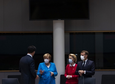 EU, Merkel, Von der Leyen, Macron, Rutte