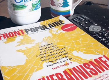 »Souverainisme!« schreit die erste Ausgabe des Magazins »Front populaire«