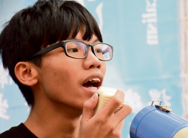  Hongkonger Demokratieaktivist Tony Chung