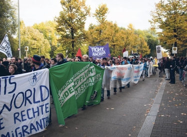 Refugee March gegen Residenzpflicht 2012