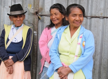 Portrait Bevölkerung im Cauca