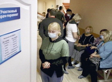 Impfung im sibirischen Toguchin gegen Covid-19, Dezember 2020