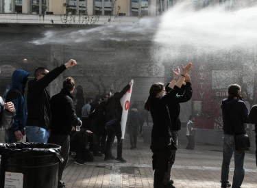 Solidaritätskundgebung für Koufontinas in Athen