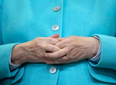 Angela Merkels Hände