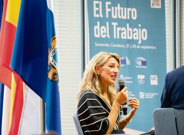 Arbeitsministerin Yolanda Díaz