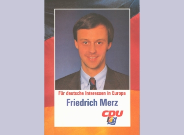 Friedrich Merz CDU-Plakat von 1989