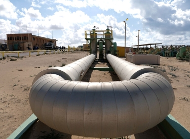 Ölterminal Zueitina nahe Bengasi