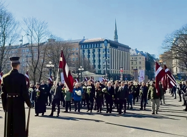 Marsch der Legionäre in Riga 2022
