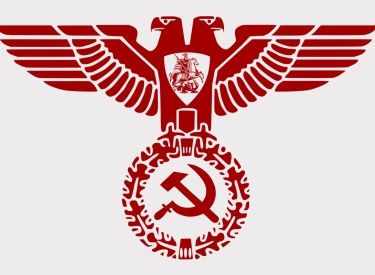 Parteisymbol der Nationalbolschewistischen Partei Russlands