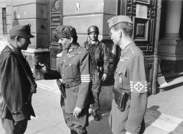 Pfeilkreuzler-Offiziere in Budapest (1944)
