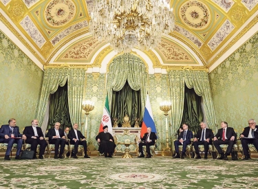 Geeint durch gemeinsame Gegner. Der Präsident der Islamischen Republik Iran, Ebrahim Raisi, zu Besuch in Moskau, 7. Dezember