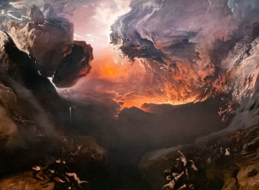 Angstlust am Untergang. Traditionalisten haben einen Hang zur Apokalypse; diese zeigt ein Gemälde von John Martin, entstanden 1851-53
