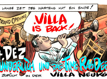 Villa-Neueroeffnung-Illustration