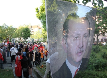 Hierzulande nicht unbeliebt. Im Mai feierten Fans den Wahlerfolg des türkischen Präsidenten Recep Tayyip Erdoğan in Berlin
